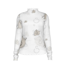 Load image into Gallery viewer, S Society Soul Searching Luxury Long Sleeve Mesh Shirt
