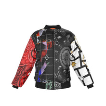 Load image into Gallery viewer, S Society Melting Pot Blend Unisex Bomber Jacket
