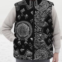 Load image into Gallery viewer, S Society Grand 3D Black Unisex Winter Down Vest
