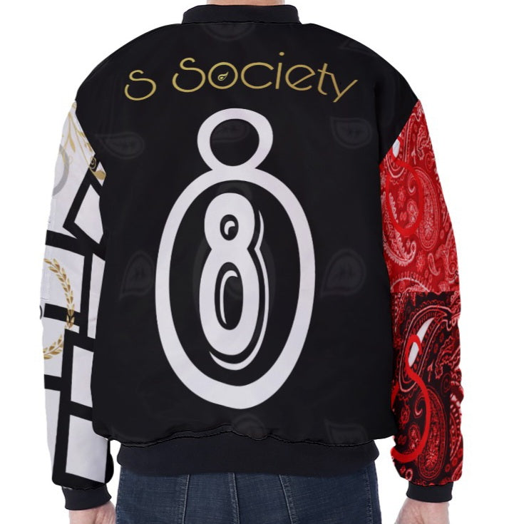 S Society Smokey X Cali X Grand Mix Sport Unisex Bomber Jacket