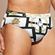 Load image into Gallery viewer, S Society Imperial Men&#39;s Drawstring Swim Briefs
