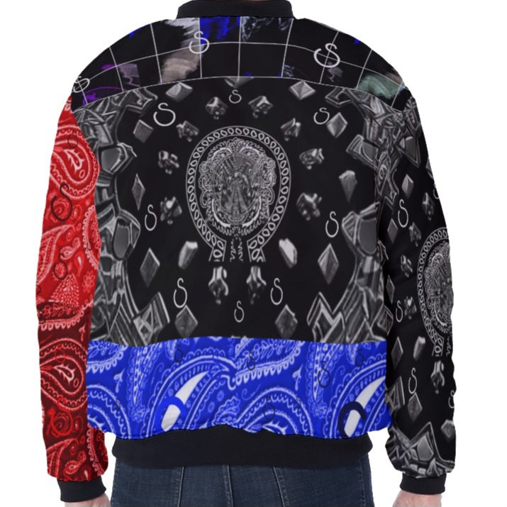 S Society Harlem Nights Bomber Jacket