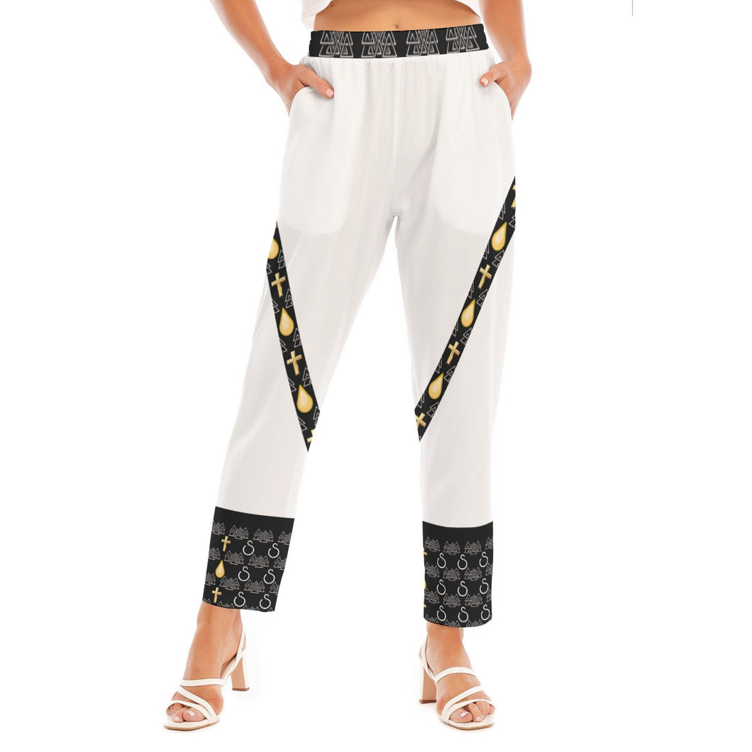 S Society Tru Luck Re-Born Unisex Loose Straight-leg Pants