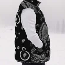 Load image into Gallery viewer, S Society Grand 3D Black Unisex Winter Down Vest
