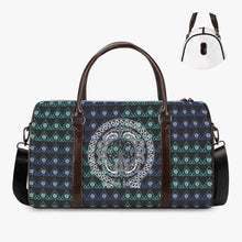 Load image into Gallery viewer, S Society Stacked Blue Duffle Bag
