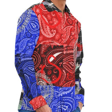 Load image into Gallery viewer, S Society Cali X Smokey Shade Mix Lapel Collar Shirt
