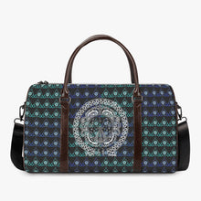 Load image into Gallery viewer, S Society Stacked Blue Duffle Bag

