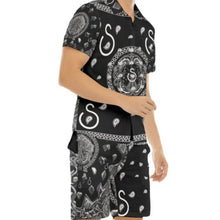 Load image into Gallery viewer, S Society Grand 3D Mix Classic Short Sleeve Shirt and shorts Set
