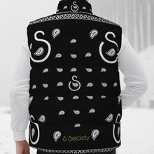 Load image into Gallery viewer, S Society Grand 3D Black Unisex Winter Down Vest
