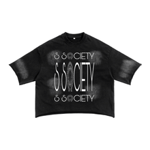 Load image into Gallery viewer, S Society High Cross Fix x Era Vintage fade French Terry Raw Edge T-Shirt

