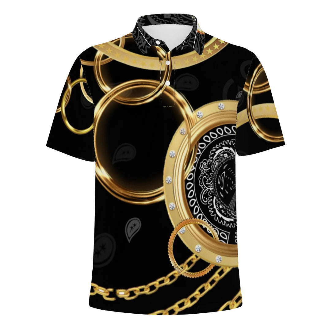 S Society Golden Tears Polo Shirt