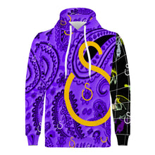 Load image into Gallery viewer, S Society Cali X Purple + Gold Luxury Hoodie
