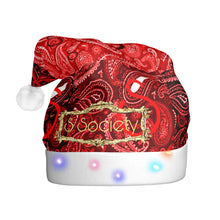 Load image into Gallery viewer, S Society Cali X Red Light Up Christmas Hat
