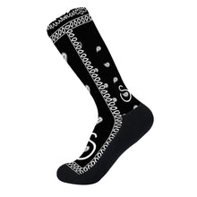 Load image into Gallery viewer, S Society Classic Black Crew Socks
