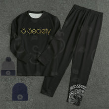 Load image into Gallery viewer, S Society Low Key Black Classic Unisex Shirt/Pants Set
