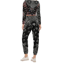 Load image into Gallery viewer, S Society Grand 3D Crop Hoodie Sports Set
