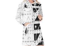 Load image into Gallery viewer, S Society Elements Spine BGW Velvet Pullover Hoodie Dress
