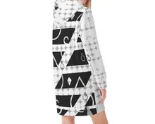 Load image into Gallery viewer, S Society Elements Spine BGW Velvet Pullover Hoodie Dress
