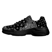 Load image into Gallery viewer, S Society Grand 3D Chunky Black Sneakers
