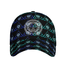 Load image into Gallery viewer, S Society Stacked Blue x Shield Curved Brim Baseball Cap
