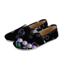 Load image into Gallery viewer, S Society Pearly Hearts Casual Flat Shoe
