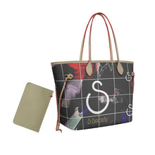 Load image into Gallery viewer, S Society Smokey Shade Deluxe Handbag With Purse
