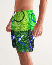 Load image into Gallery viewer, S Society Cali x 4 Green Swim Trunk
