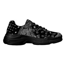 Load image into Gallery viewer, S Society Grand 3D Chunky Black Sneakers
