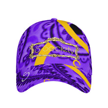 Load image into Gallery viewer, S Society Cali X Purple + Gold Curved Brim Cap
