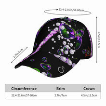 Load image into Gallery viewer, S Society Pearly Hearts Curved Brim Baseball Cap
