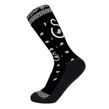 Load image into Gallery viewer, S Society Classic Black Crew Socks
