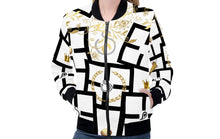 Load image into Gallery viewer, S Society Imperial Gold Unisex Bomber Jacket
