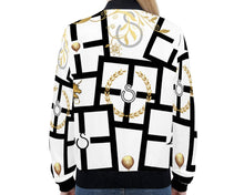 Load image into Gallery viewer, S Society Imperial Gold Unisex Bomber Jacket
