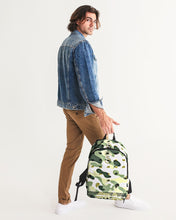 Load image into Gallery viewer, Superhero Society Lazy Green Camouflage Large Backpack
