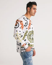 Load image into Gallery viewer, Superhero Society street wear edition white logo Men&#39;s Long Sleeve Tee
