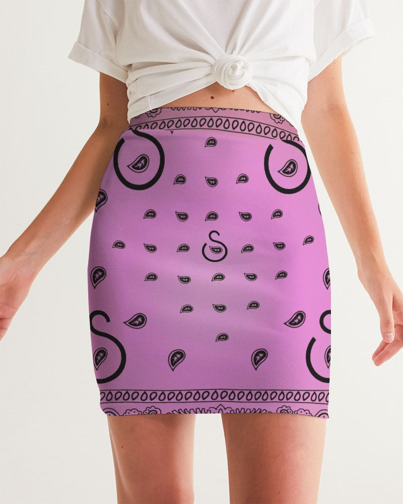 Jazzmen pink collection Women's Mini Skirt