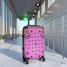 Load image into Gallery viewer, Superhero Society Jazzmen pink Cabin Suitcase
