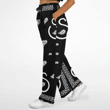 Load image into Gallery viewer, Superhero Society OG Black Unisex Fashion Flare Joggers
