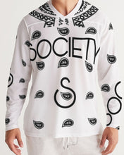 Load image into Gallery viewer, S Society OG Classic White Unisex Long Sleeve Sports Jersey
