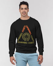 Load image into Gallery viewer, Suoerhero Society Classic Solid Black French Terry Crewneck Pullover
