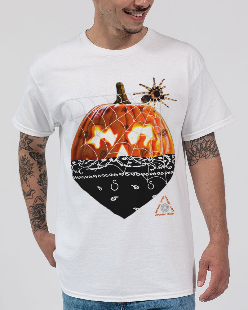 Superhero Society Spooky Pumpkin Unisex Ultra Cotton T-Shirt