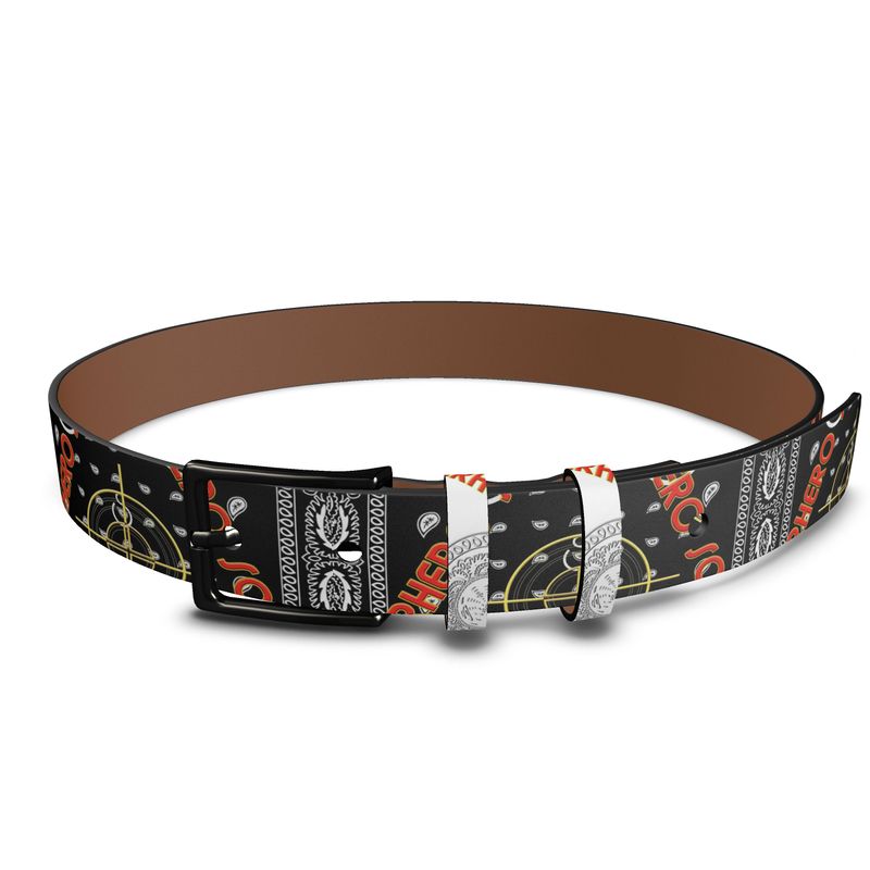 S Society Unisex OG Classic Leather Belt