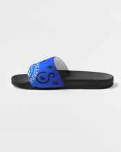 Load image into Gallery viewer, Superhero Society Blue Night Men&#39;s Slide Sandal
