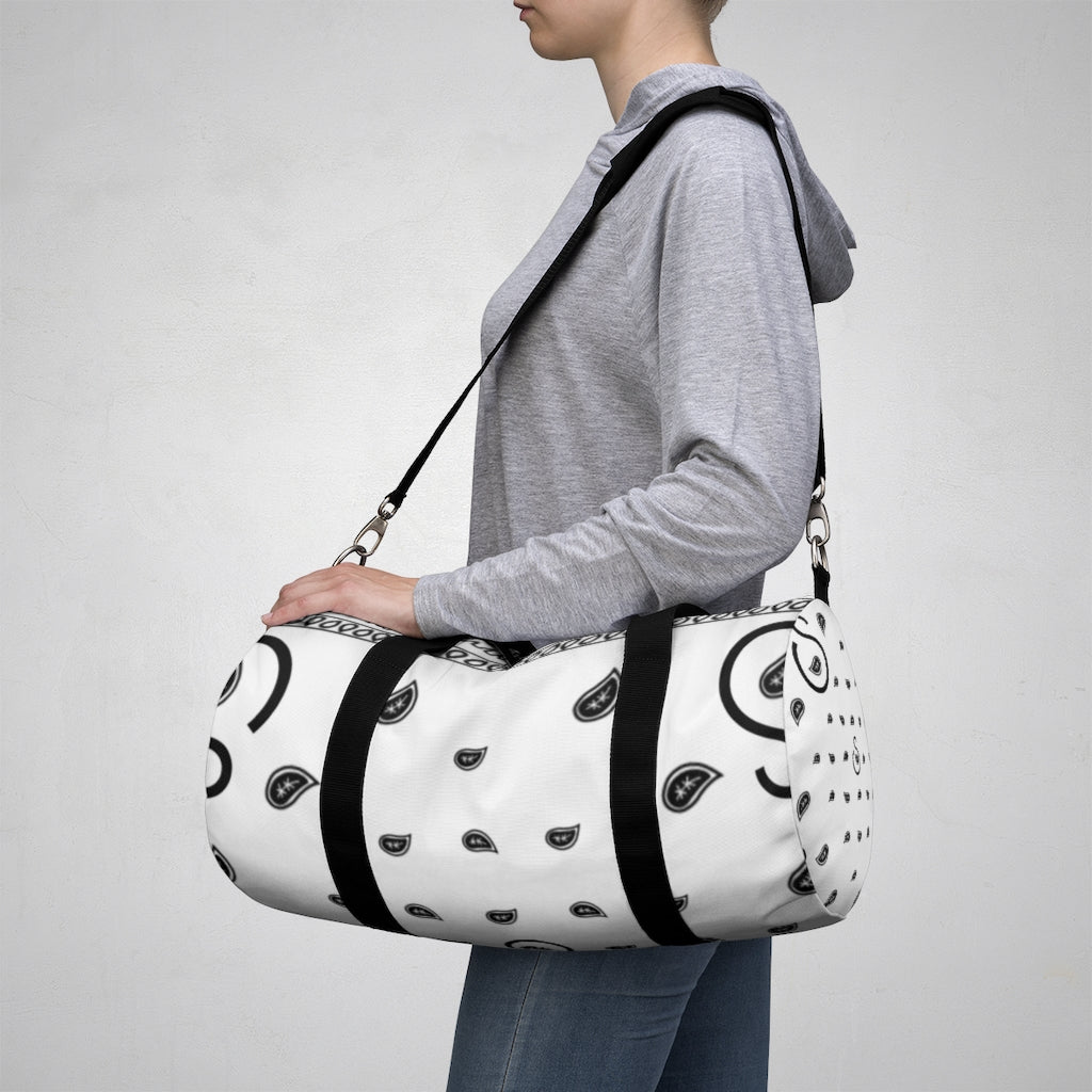 Superhero Society Duffel Bag - white