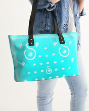 Load image into Gallery viewer, Superhero Society OG Classic Neon Blue Stylish Tote Bag
