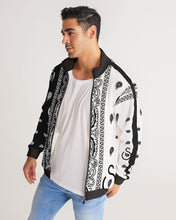 Load image into Gallery viewer, Superhero Society street wear spring edition Men&#39;s Stripe-Sleeve Track Jacket
