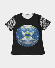 Load image into Gallery viewer, Ss Space G.O.A.T Tour Women&#39;s Tee
