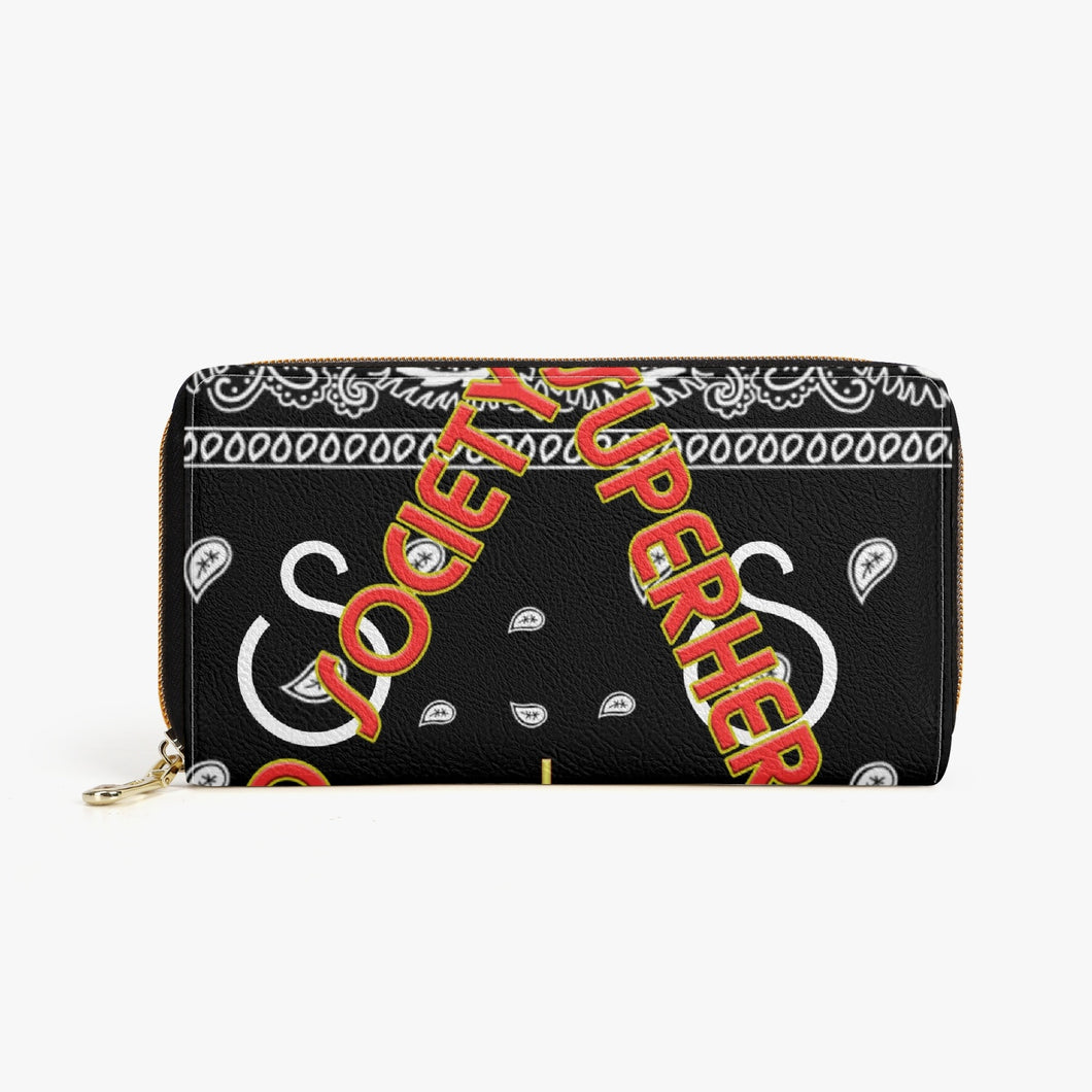 Superhero Society Long Zip Purse