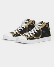 Load image into Gallery viewer, S Society Gold Tears Men&#39;s High-top Canvas Shoe
