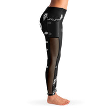 Load image into Gallery viewer, Superhero Society OG Classic Black/White Pocket Spandex Pants
